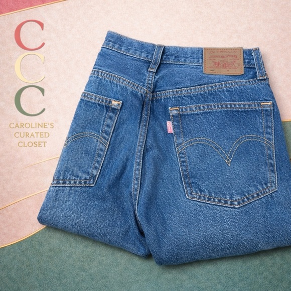 Levi's Denim - Levi’s 501 Original Fit Women’s Jeans | High Rise | Pink Tab | 30x30